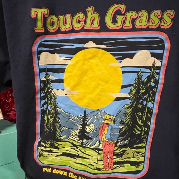 Touch Grass - Put the game down and go outside TShirt - Picture 4 of 6
